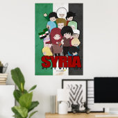 SYRIË - We zijn bij jou Poster (Thuiskantoor)