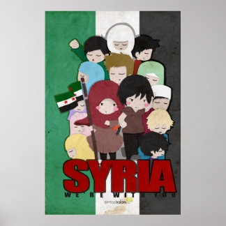 SYRIË - We zijn bij jou Poster