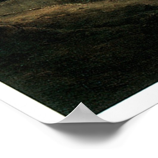 Syrië, Zee 1873 Poster (Hoek)