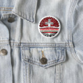 Syrien Syrisch Schweizer Baum Wurzel Ronde Button 5,7 Cm (In situ)