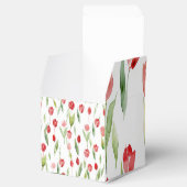 "Syringa Bloesem Kubus Cadeaudoos" Bedankdoosjes (Geopend)