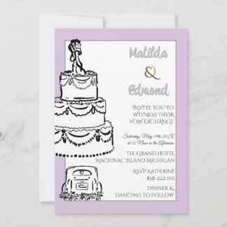 Syringa Elegant & Whimsical Pastel Strepen Lijnkun Kaart