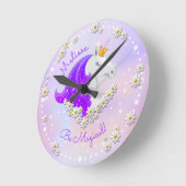 Syringa en Paarse Eenhoorn Prinsessen Slaapkamer S Ronde Klok (Hoek)