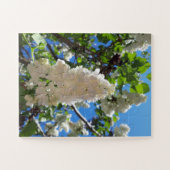Syringa, witte Lila ventilatorstructuur Legpuzzel (Horizontaal)