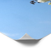 Syringa, witte Lila ventilatorstructuur Poster (Hoek)