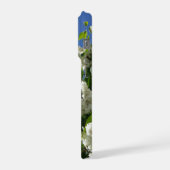 Syringa, Witte Sering Bloem Boom iPhone Hoesje (Linkerkant)