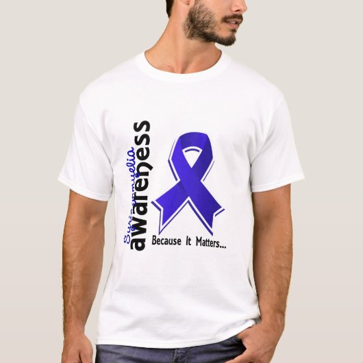 Syringomyelia Bewustheid 5 T-shirt (Voorkant)