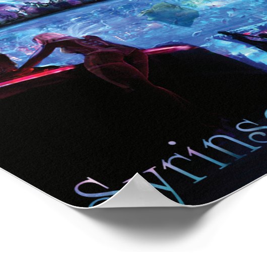 Syrinscape Cyberpunk Disco Poster (Hoek)