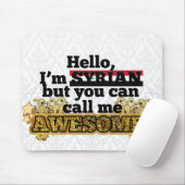 Syrisch, maar noem me Geweldige Muismat (Met muis)