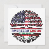 Syrische Amerikaanse Amerikaanse Amerikaanse Ameri Kaart (Voorkant)