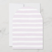 Syrische Bloem Bruidsdiner Uitnodiging (Achterkant)