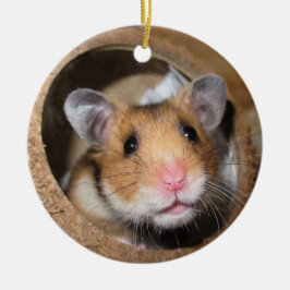 Syrische dichter Hamster - Standaardhamster - Tedd Keramisch Ornament