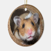 Syrische dichter Hamster - Standaardhamster - Tedd Keramisch Ornament (Links)