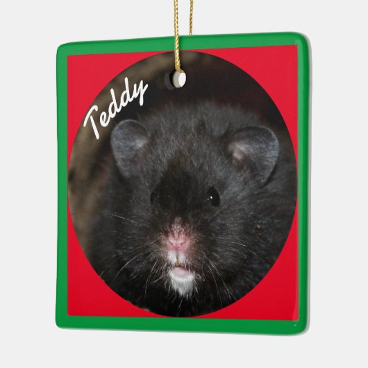 Syrische dichter Hamster - Standaardhamster - Zwar Keramisch Ornament (Links)