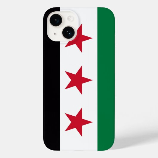 Syrische landenrevolutie nieuwe vlag symbool Case-Mate iPhone case (Achterkant)