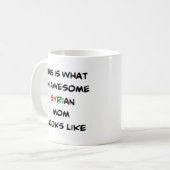 Syrische moeder, geweldig koffiemok (Voorkant links)