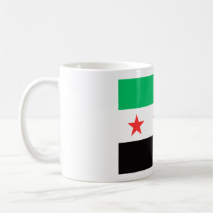 Syrische nieuwe vrijheid Syrië vrij na revolutie v Koffiemok