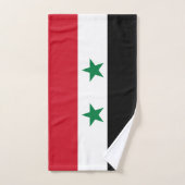 Syrische oude vlag bad handdoek (Handdoek)