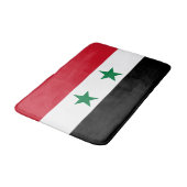 Syrische oude vlag badmat (Gekanteld)