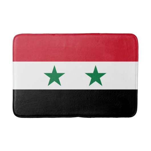 Syrische oude vlag badmat (Voorkant)