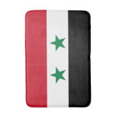 Syrische oude vlag badmat (Voorkant Verticaal)