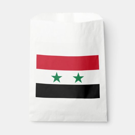 Syrische oude vlag bedankzakje (Voorkant)