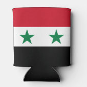 Syrische oude vlag blikjeskoeler (Achterkant)