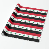 Syrische oude vlag cadeaupapier (Uitgerold)