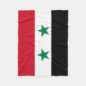 Syrische oude vlag fleece deken (Voorkant)
