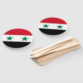 Syrische oude vlag handwaaier (Niet-gemonteerd)