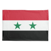 Syrische oude vlag kussensloop (Achterkant)