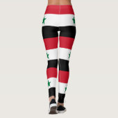 Syrische oude vlag leggings (Achterkant)