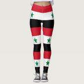 Syrische oude vlag leggings (Voorkant)