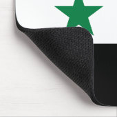 Syrische oude vlag muismat (Hoek)