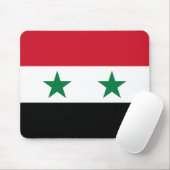 Syrische oude vlag muismat (Met muis)