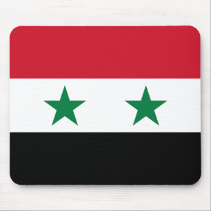 Syrische oude vlag muismat