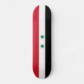 Syrische oude vlag persoonlijk skateboard (Voorkant)