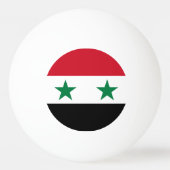 Syrische oude vlag pingpongbal (Achterkant)