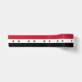 Syrische oude vlag satijnen lint (Voorkant)