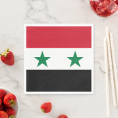 Syrische oude vlag servet (Insitu)