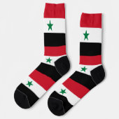 Syrische oude vlag sokken (Links)