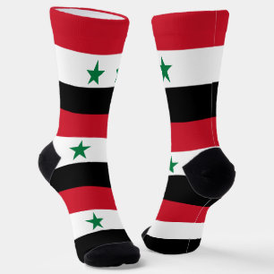 Syrische oude vlag sokken