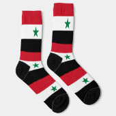 Syrische oude vlag sokken (Rechts)