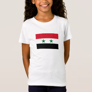 Syrische oude vlag t-shirt