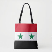 Syrische oude vlag tote bag (Voorkant)