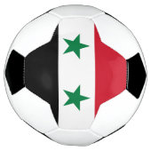 Syrische oude vlag voetbal (Gedraaid)