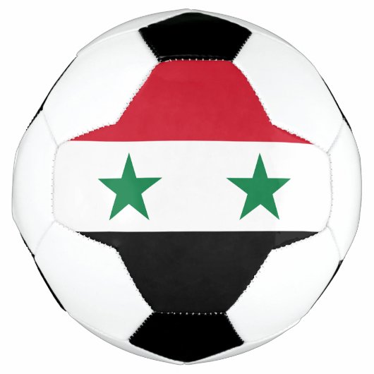 Syrische oude vlag voetbal (Voorkant)