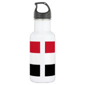 Syrische oude vlag waterfles (Achterkant)