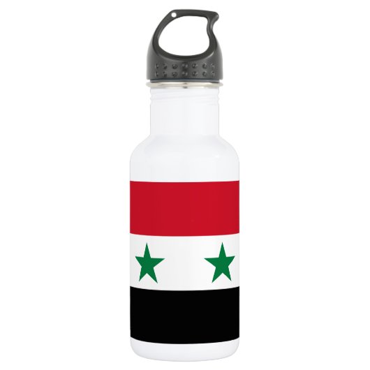 Syrische oude vlag waterfles (Voorkant)