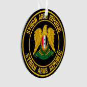 Syrische ronde-embleem ornament (voorkant)